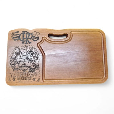 Tábua de Corte para Churrasco Personalizado Flamengo