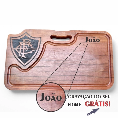 Tábua de Corte Personalizada Escudo do Fluminense