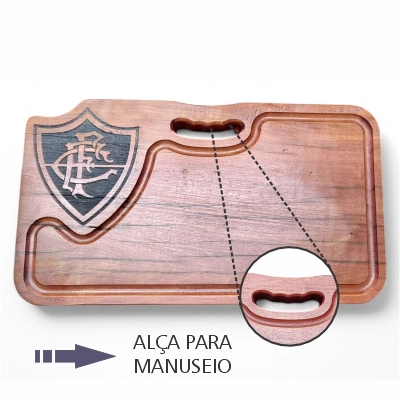 Tábua de Corte Personalizada Escudo do Fluminense