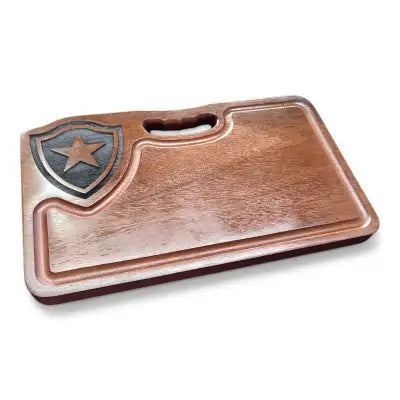 Tábua Pequena de Corte para Churrasco Personalizado Escudo do Botafogo